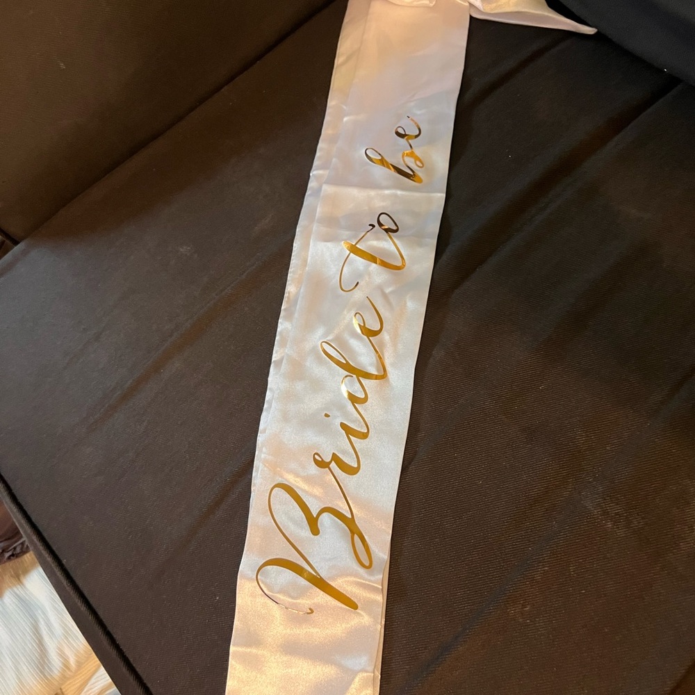 Bride-to-be Sash